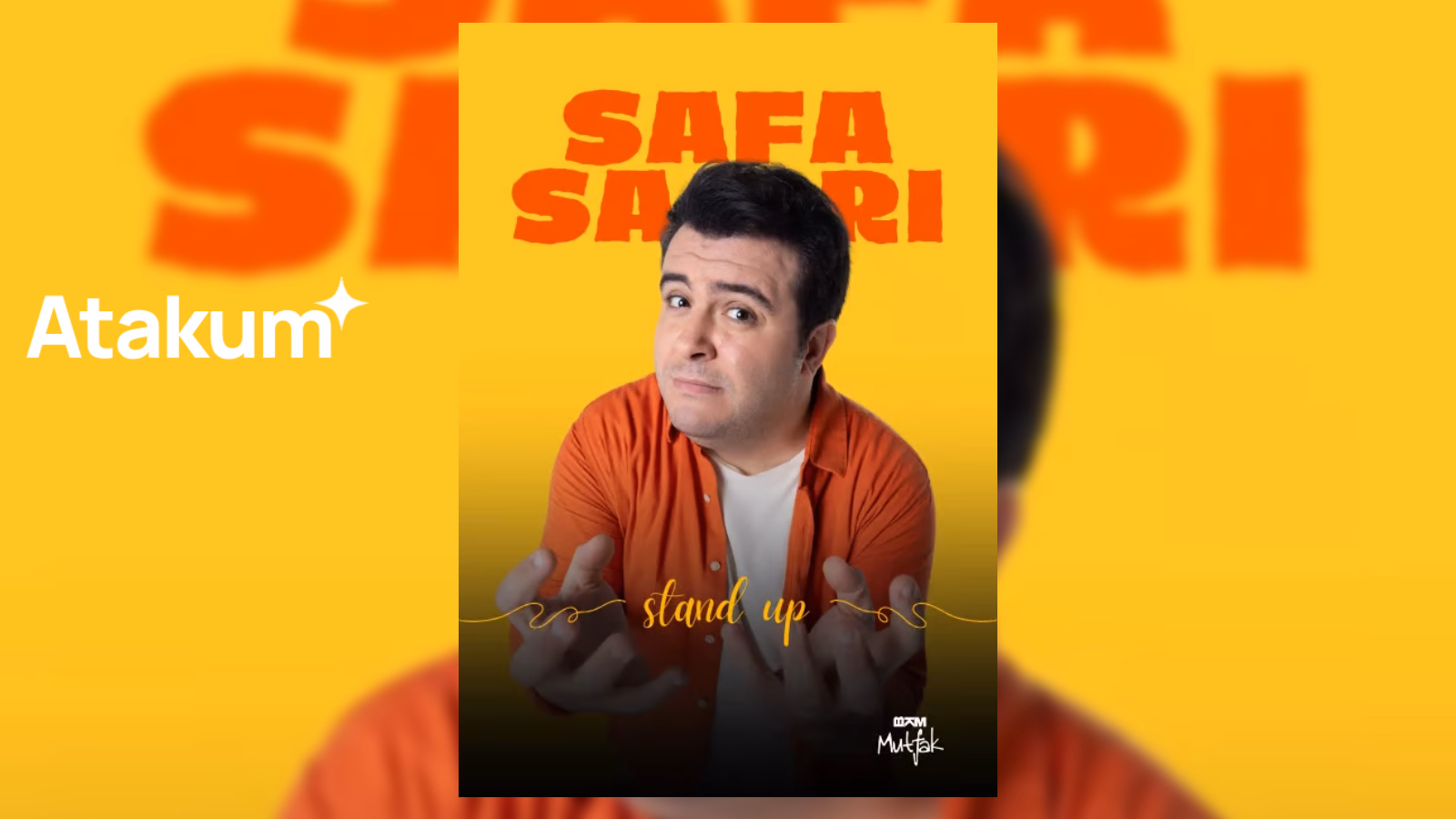 Safa Sarı Stand Up – Fenomen Komedyen Gösterisi | Samsun Atakum Etkinlik