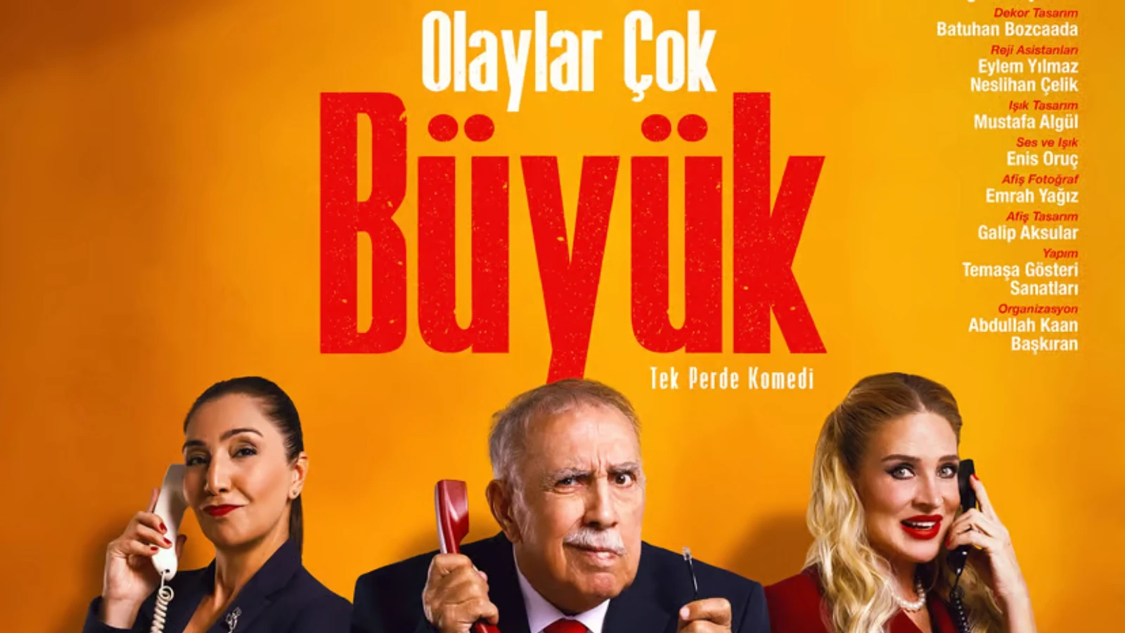 Olaylar Çok Büyük | Absürt Komedi Tiyatro Oyunu