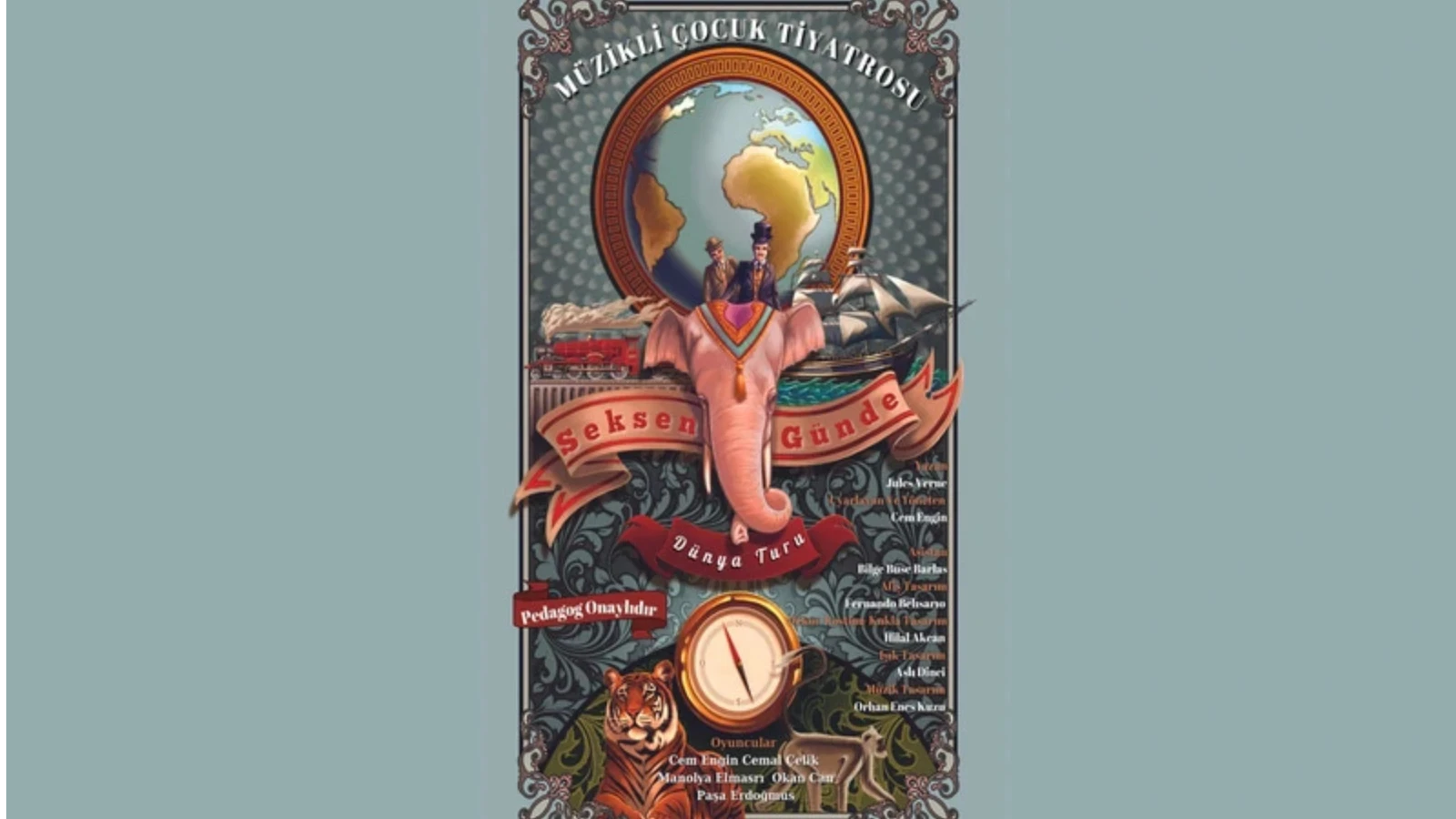 80 Günde Dünya Turu Çocuk Oyunu