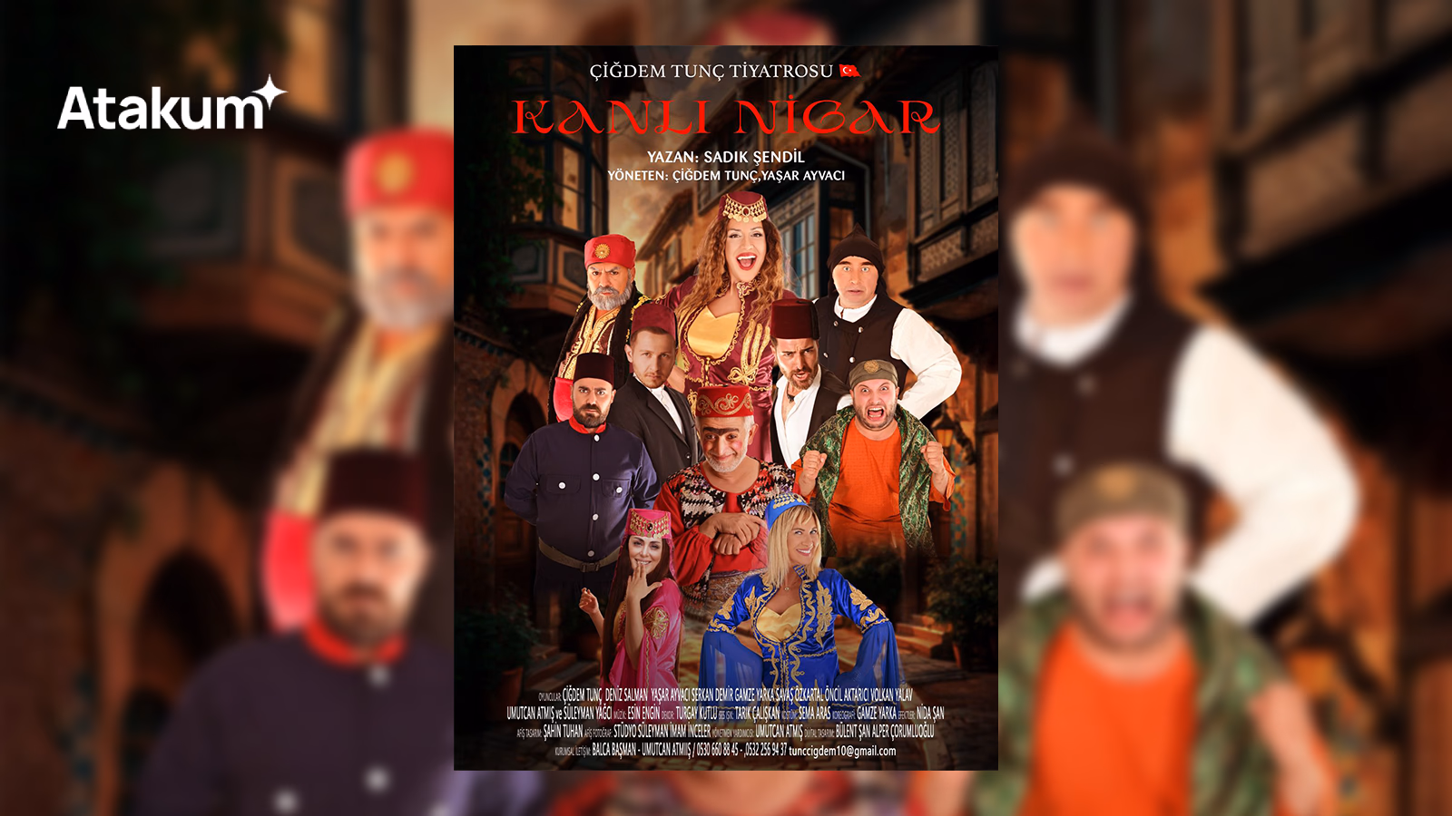 Kanlı Nigar Tiyatro Oyunu Samsun | Sadık Şendil’in Efsane Komedisi