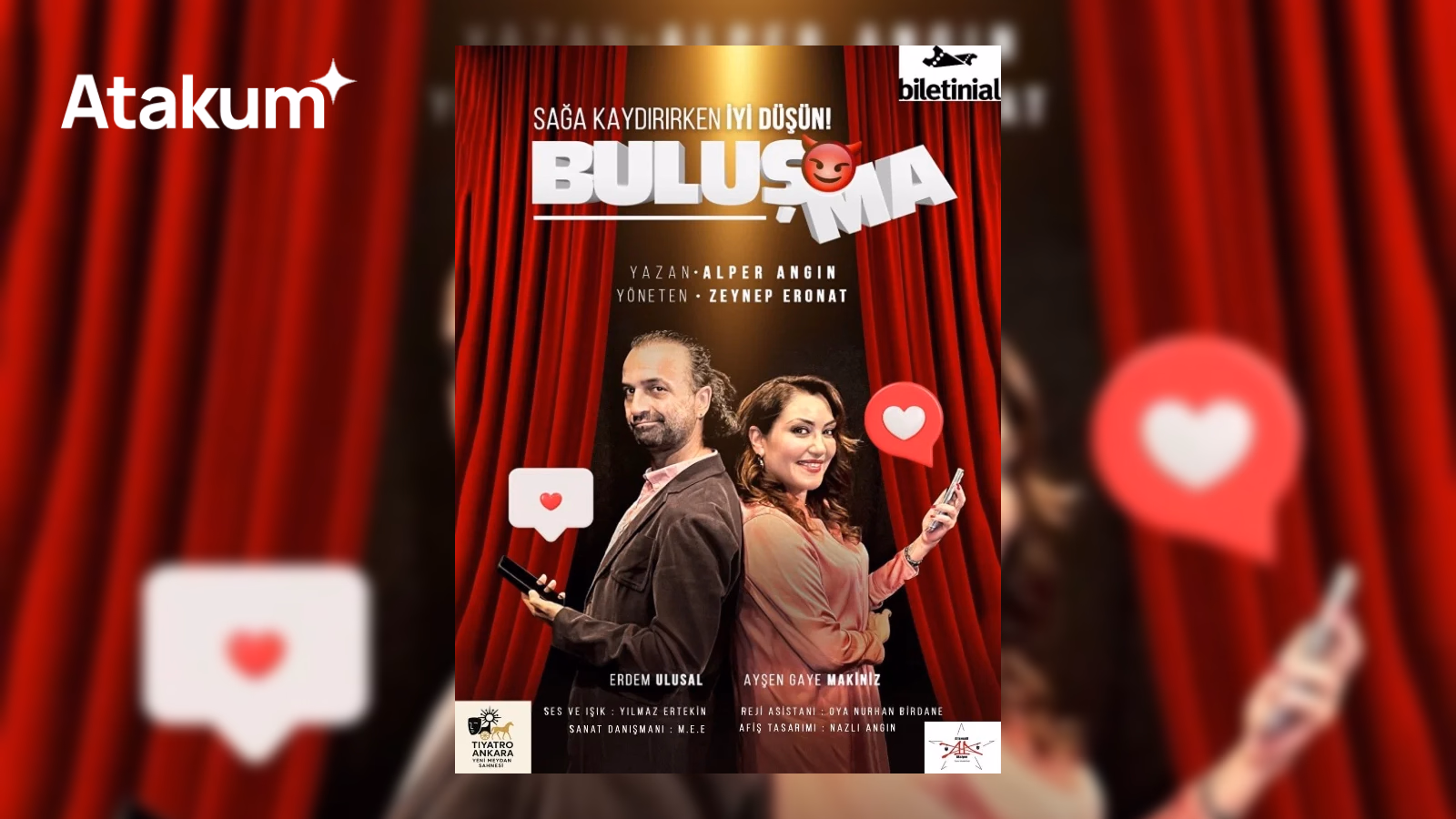 Buluşma | Modern İlişkiler Üzerine Kahkaha Dolu Komedi Oyunu